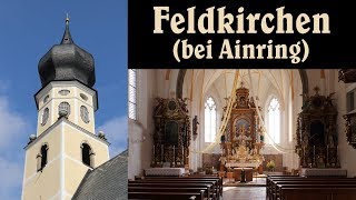 FELDKIRCHEN BGL Pfarr und Wallfahrtskirche Mariä Himmelfahrt  Vollgeläut [upl. by Latsyc41]