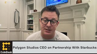 Polygon Studios CEO on Partnership With Starbucks [upl. by Johan]