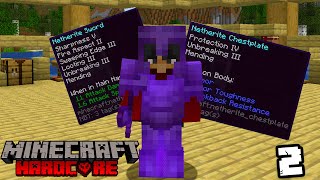 I became invincible in minecraft hardcore 2 [upl. by Aubyn]