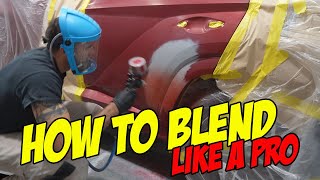 How to Blend Car Paint Like a Pro [upl. by Hollerman]