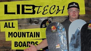 2018 Lib Tech AllMountain Snowboards  Overview  TheHousecom [upl. by Routh]