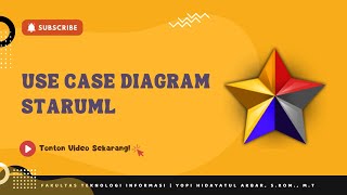 Use Case Sistem Informasi Rental Menggunakan StarUML  Rekayasa Perangkat Lunak [upl. by Robma]