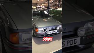 1988 Ford Escort XR3i sells at the Classic Car Auctions 😍 carauctions classiccars [upl. by Notgnirra]