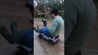 Man rides RC Jeep [upl. by Gwenn340]