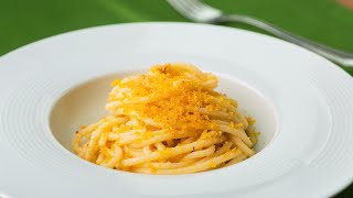 Spaghetti alla bottarga  Un primo particolare ma ottimo [upl. by Reinal]