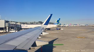 JetBlue A321 PushbackSafety Demo in New York JFK [upl. by Naivat]