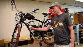 Building a Motorized Bicycle  80cc Engine Kit  75 mpg [upl. by Admana]