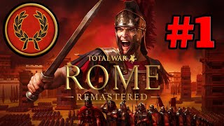 Total War Rome Remastered   HOUSE OF JULII  Campaign Part 1  TURN BASED GAME [upl. by Getter]