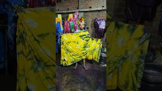 Hand Made Shibori TieDye Sarees Collection handmade craft tiedye artandcraft artandcraft [upl. by Adachi778]