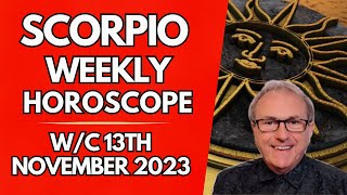 Scorpio Horoscope Weekly Astrology from 13th November 2023 [upl. by Avrom385]