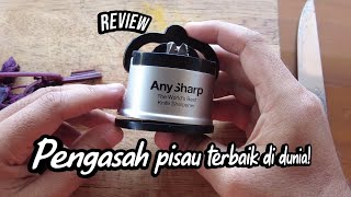 Review  Pengasah pisau terbaik di dunia ANYSHARP [upl. by Ynagoham]