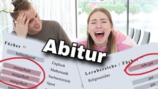 Ich zeige euch mein AbiturZeugnis  vs Bibis AbiturZeugnis  😳 [upl. by Giwdul]