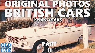 Original Photos of British Cars 1950s  1960s Part 11  The motoring landscape of Britain [upl. by Anillek]