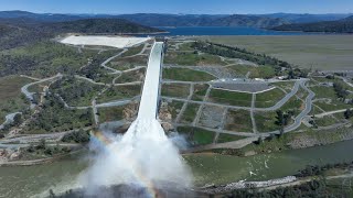 Oroville Spillway March 17 2023 [upl. by Ruhtra230]