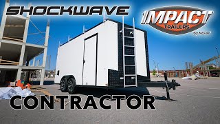 Impact Trailers  Feature Callout  Shockwave Contract Enclosed Cargo Trailer [upl. by Hotze676]