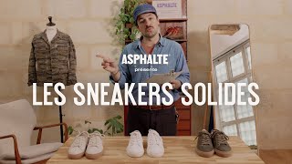 Les Sneakers Solides  ASPHALTE [upl. by Albion]