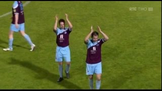 Drogheda United 32 Dundalk  31st August 2012 [upl. by Llewon2]