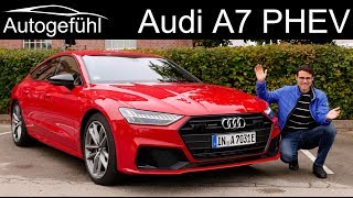 Audi A7 Sportback Sline 55 TFSI e quattro FULL REVIEW new PHEV  Autogefühl [upl. by Ark142]