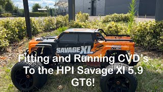 Will CVD’s work well on the HPI Savage xl 59 GT6 [upl. by Coreen]