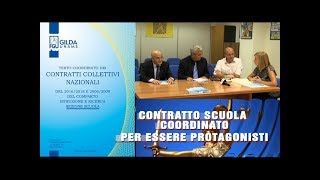 CONTRATTO SCUOLA COORDINATO PER ESSERE PROTAGONISTI [upl. by Netsrek]