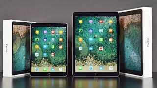 Apple iPad Pro 105quot vs 129quot Unboxing amp Review [upl. by Eihtur139]