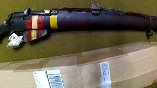 Unboxing Enfield SMLE No1 MKIII DP Mosin Nagant M44 Swedish M96 and FN 49 Parts from Apex [upl. by Wyatan]