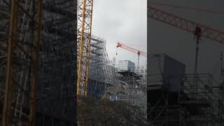 Chantier de la Cathédrale NotreDame de Paris 23 novembre 2023  Rénovation Charpente Forêt flèche [upl. by Sabanrab714]