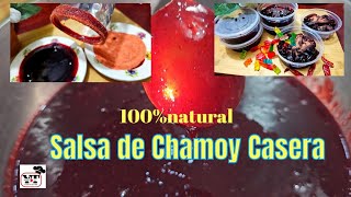 Salsa de Chamoy para Escarchar Enchilar gomitas y frutas Chamoy casero paso a paso [upl. by Tlevesoor103]