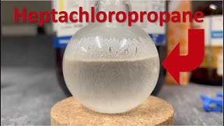 Heptachloropropane Synthesis from Chloroform Tetrachloroethylene and Aluminum Chloride [upl. by Buchalter]