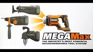 RIDGID MegaMax 18Volt Brushless MultiTool [upl. by Nywled]