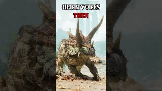 HERBIVORES THEN VS NOW shorts ark sigma [upl. by Hayyifas]