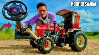 RC Swaraj 855 Tractor Upgrade Winch amp Camping Kit  Chatpat toy TV [upl. by Etnelav]