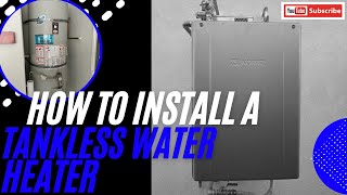 How To Install A Tankless Water Heater [upl. by Avonasac213]