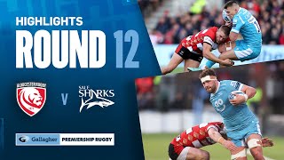 Gloucester v Sale  HIGHLIGHTS  LastMinute Penalty Secures Win  Gallagher Premiership 202324 [upl. by Hyacintha]