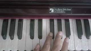 Learn to play the Shabad Kar Kirpa Apni Bhagti Laae on harmonium [upl. by Llertnad]