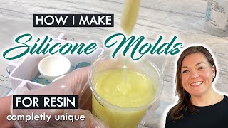 HOW TO MAKE SILICONE MOLDS  for resin casting  FUN WITH RESIN [upl. by Yenttirb]