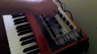 fast arpeggios drone on clavia nord lead rack 2 [upl. by Lusty]