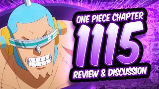 One Piece Chapter 1115 Review amp Discussion [upl. by Recha]