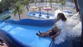 Weird KiOnda Water Slide at Veneza Water Park [upl. by Christel325]