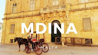 Mdina Malta ► Video guide 2 min  4K [upl. by Notsnhoj]