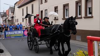 1200 Jahre Schaafheim  Damenkutsche am Festzug am 270817 [upl. by Roth712]