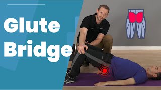 Glute Bridge Exercise  The correct way of doing it [upl. by Zeph]