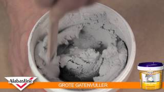 How to  Grote Gatenvuller  Alabastine [upl. by Martinez]