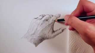 How to Draw a Realistic Hand [upl. by Quinby]