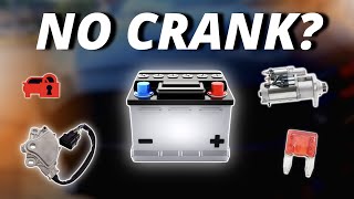 No Crank No Start The Most Common Causes [upl. by Rehpotisrhc846]