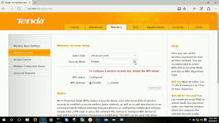 How to configure Tenda as Wireless Access Point [upl. by Airbas]