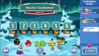 Holiday Tournament Song  Angry Birds Friends [upl. by Ainotahs]