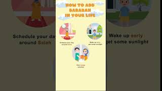 How to Add Barakah in Your Life  Islamic Cartoon for Kids [upl. by Norel963]