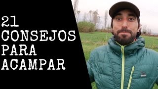 21 CONSEJOS PARA ACAMPAR [upl. by Nickolai]