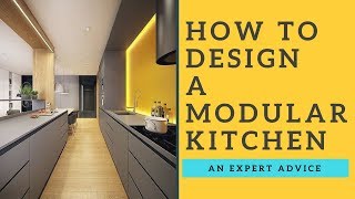 How to Design a Indian Modular Kitchen An Expert advice by Plan N Design [upl. by Piane239]